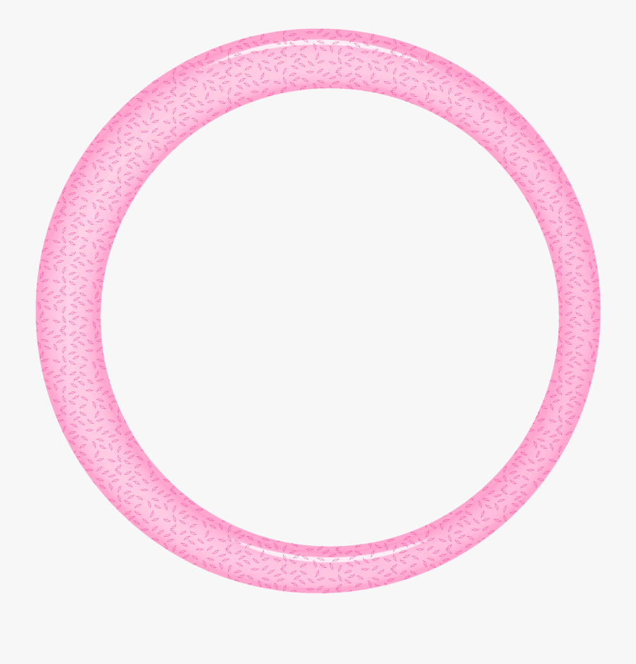 Kiss Clipart Pink Ring - Circle, Transparent Clipart