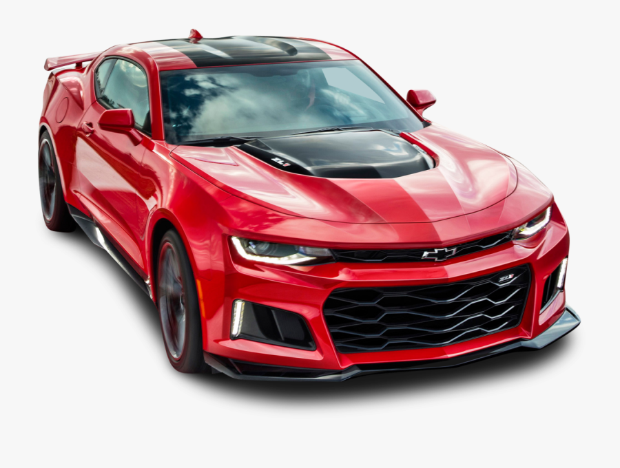 Red Chevrolet Camaro Zl1 Front Side Car Png Image - Chevrolet Camaro Zl1, Transparent Clipart