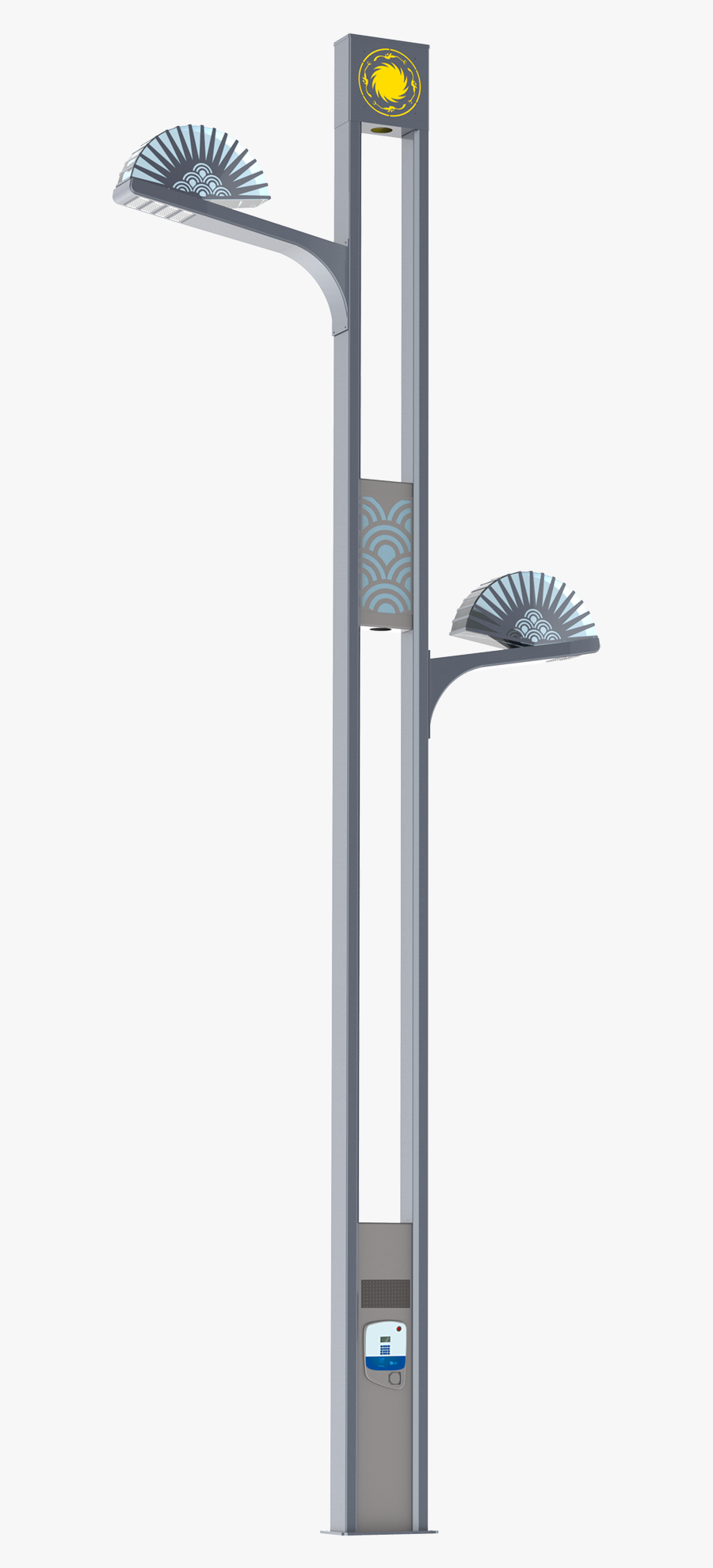 Lights Clipart Intelligent - Smart Street Lamp Png, Transparent Clipart