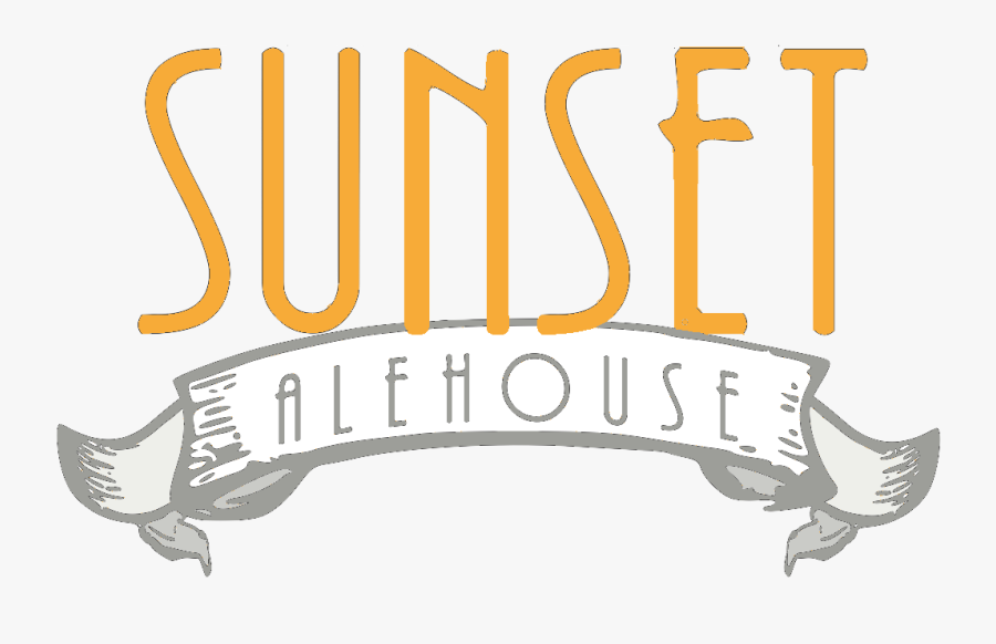 Sunset Alehouse, Transparent Clipart