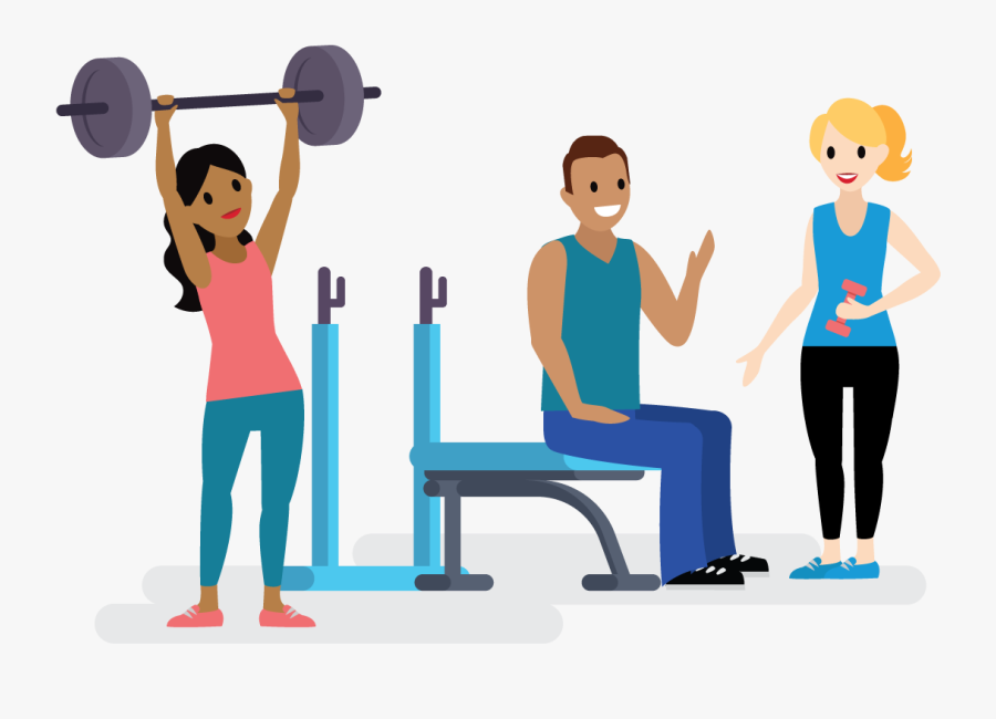 Salesforcelandians Lifting Weights Clipart , Png Download, Transparent Clipart