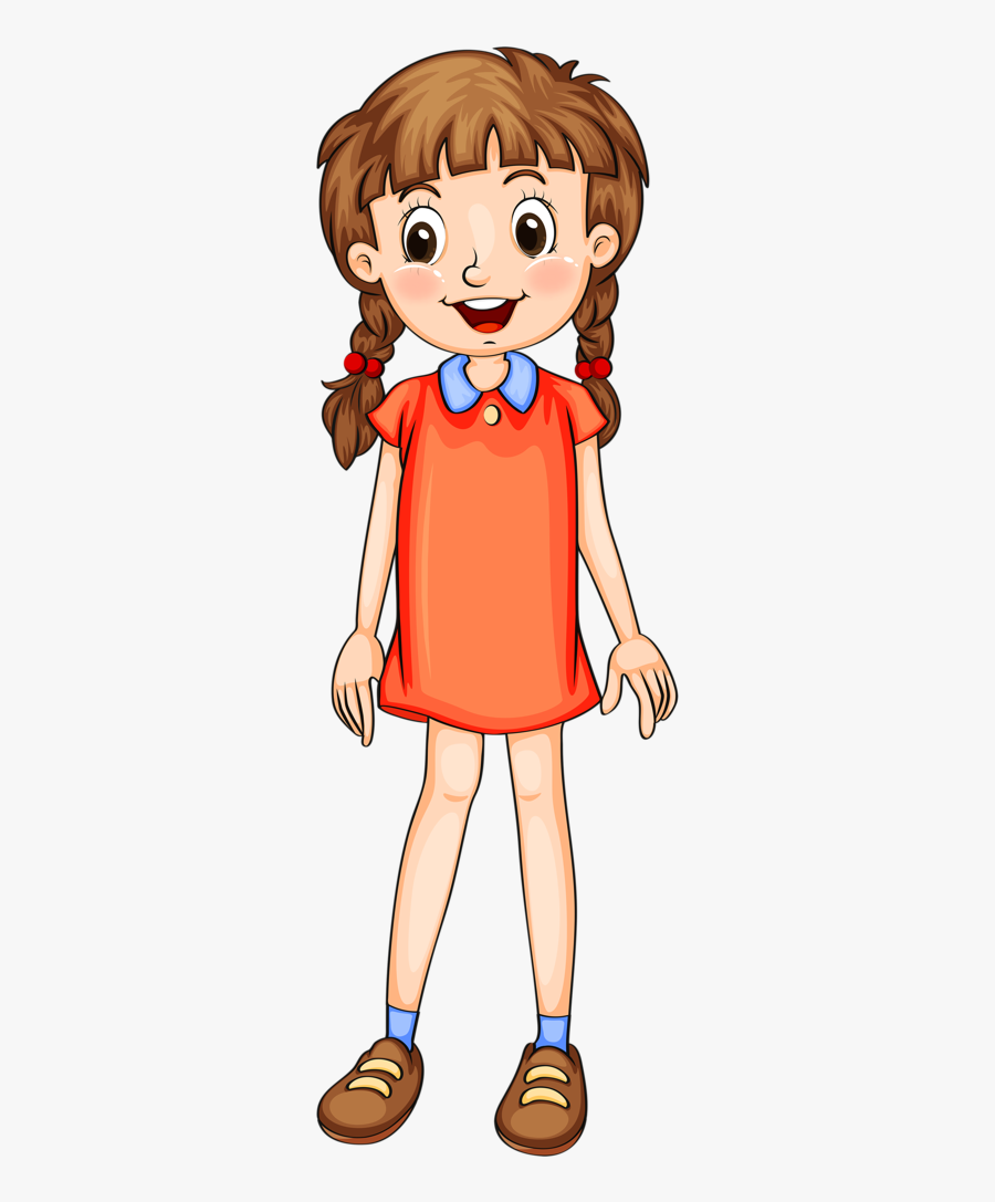 Tall Girl Clipart, Transparent Clipart