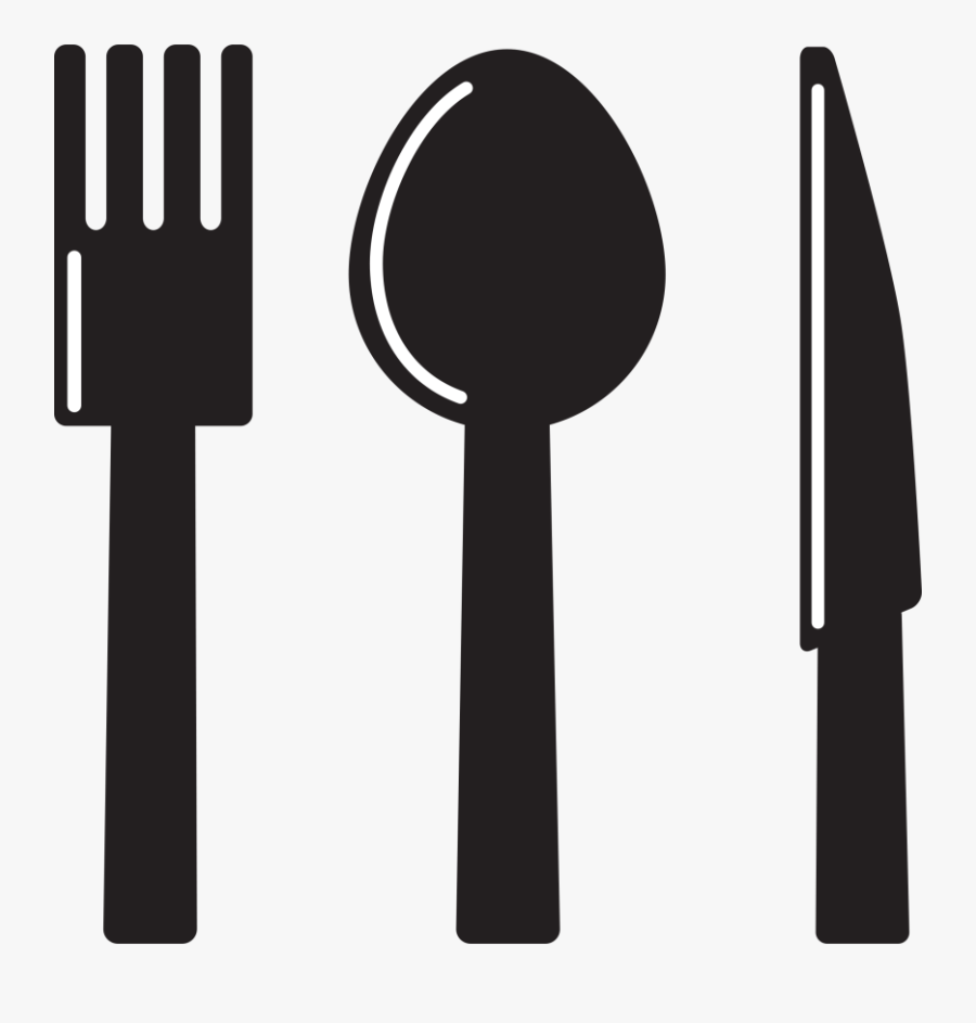 Clipart Kitchen Icon Knife Spoon Fork Clipart - Utensils Clipart, Transparent Clipart
