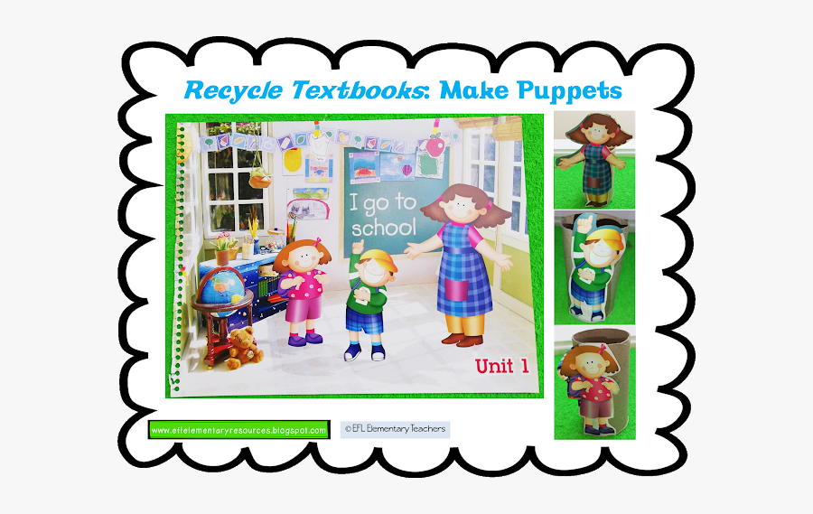 Recycle Old Esl Textbooks - Grade 2 Class Jobs, Transparent Clipart