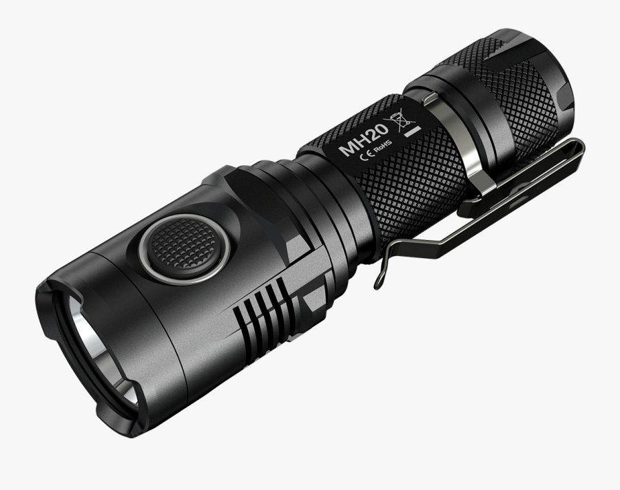 Download This High Resolution Flashlight Icon Png - Nitecore Mh20, Transparent Clipart