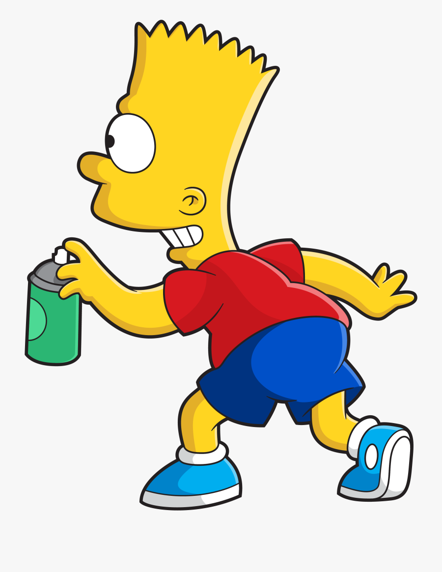 Bart Simpson Png, Transparent Clipart