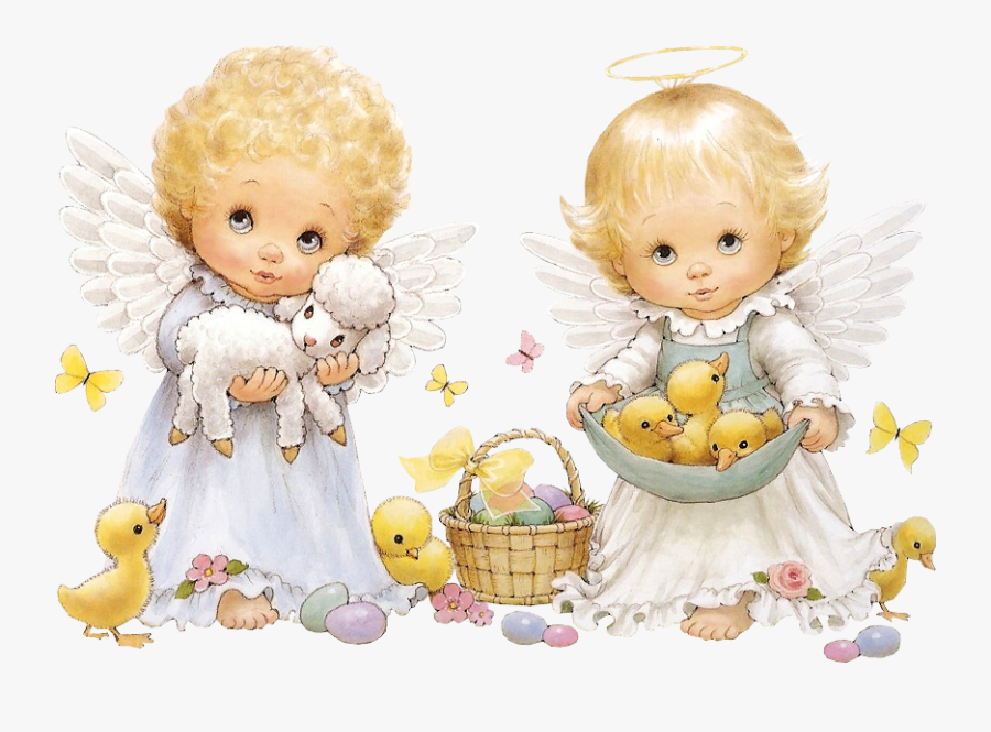 122 Lady A Little Winter Tales - Cute Baby Angel Clipart, Transparent Clipart