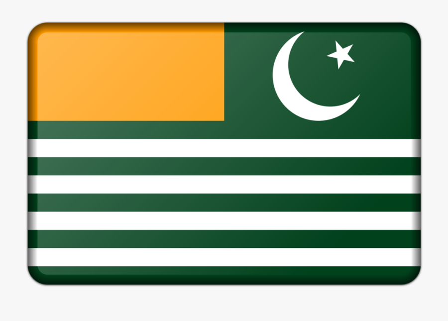Area,text,brand - Flag Of Azad Kashmir Pakistan, Transparent Clipart