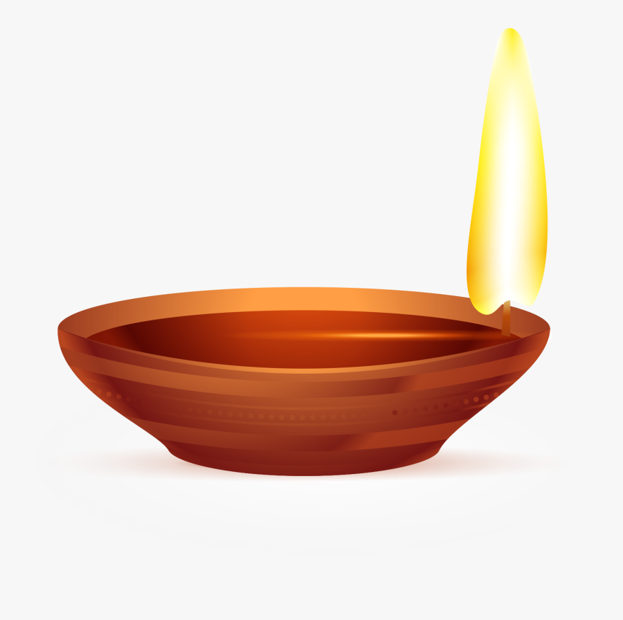 Diwali Oil Lamp - Oil Lamp Png, Transparent Clipart