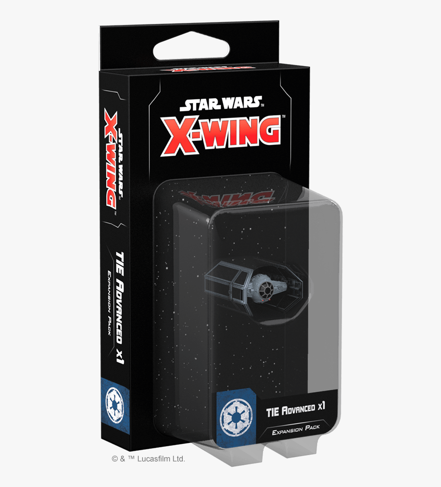X Wing 2.0 Tie Advanced, Transparent Clipart