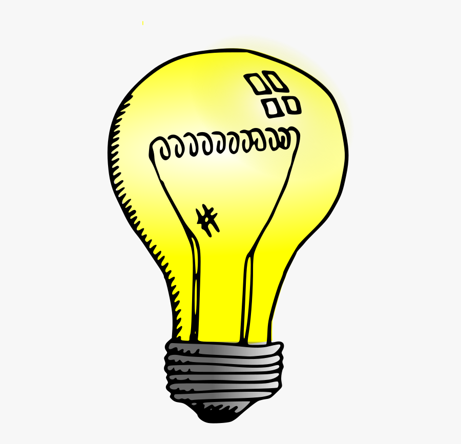 Incandescent Light Bulb Medium - Incandescent Light Bulb Clipart, Transparent Clipart