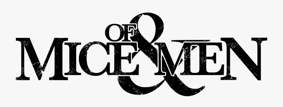 Mice And Men Logo Png, Transparent Clipart