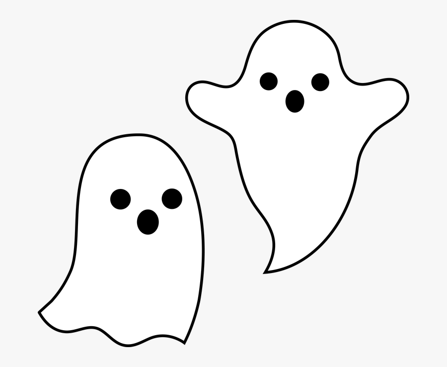 Clipart Ghost Ghost Outline - Ghost Clipart, Transparent Clipart