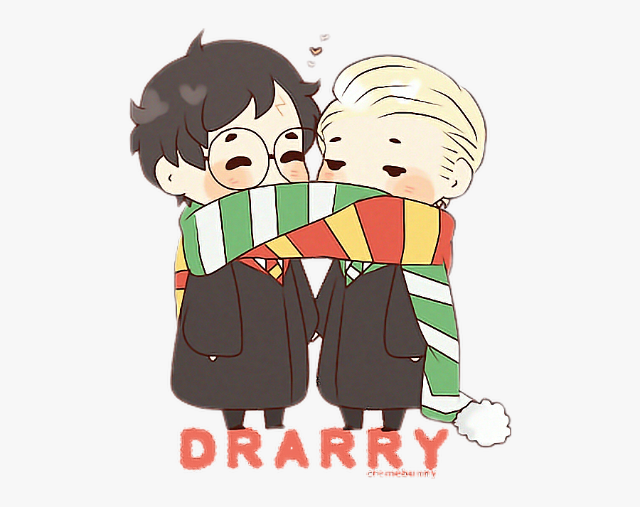 #drarry #dracomalfoy #draco #malfoy #harrypotter #harry - Drarry Draco Malfoy And Harry Potter, Transparent Clipart