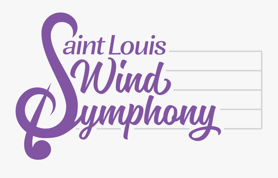 Stl Wind Symphony - Calligraphy, Transparent Clipart