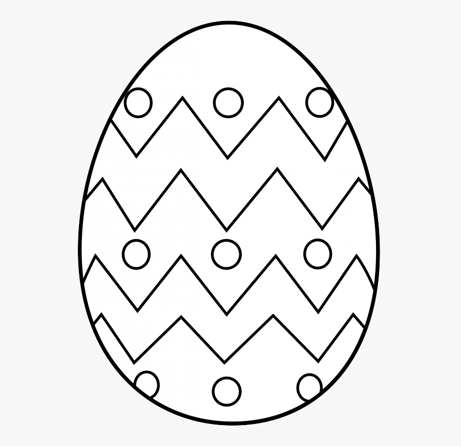 Design Of Entry Proibida Colouring Pages - Cute Drawing Of Easter Eggs, Transparent Clipart