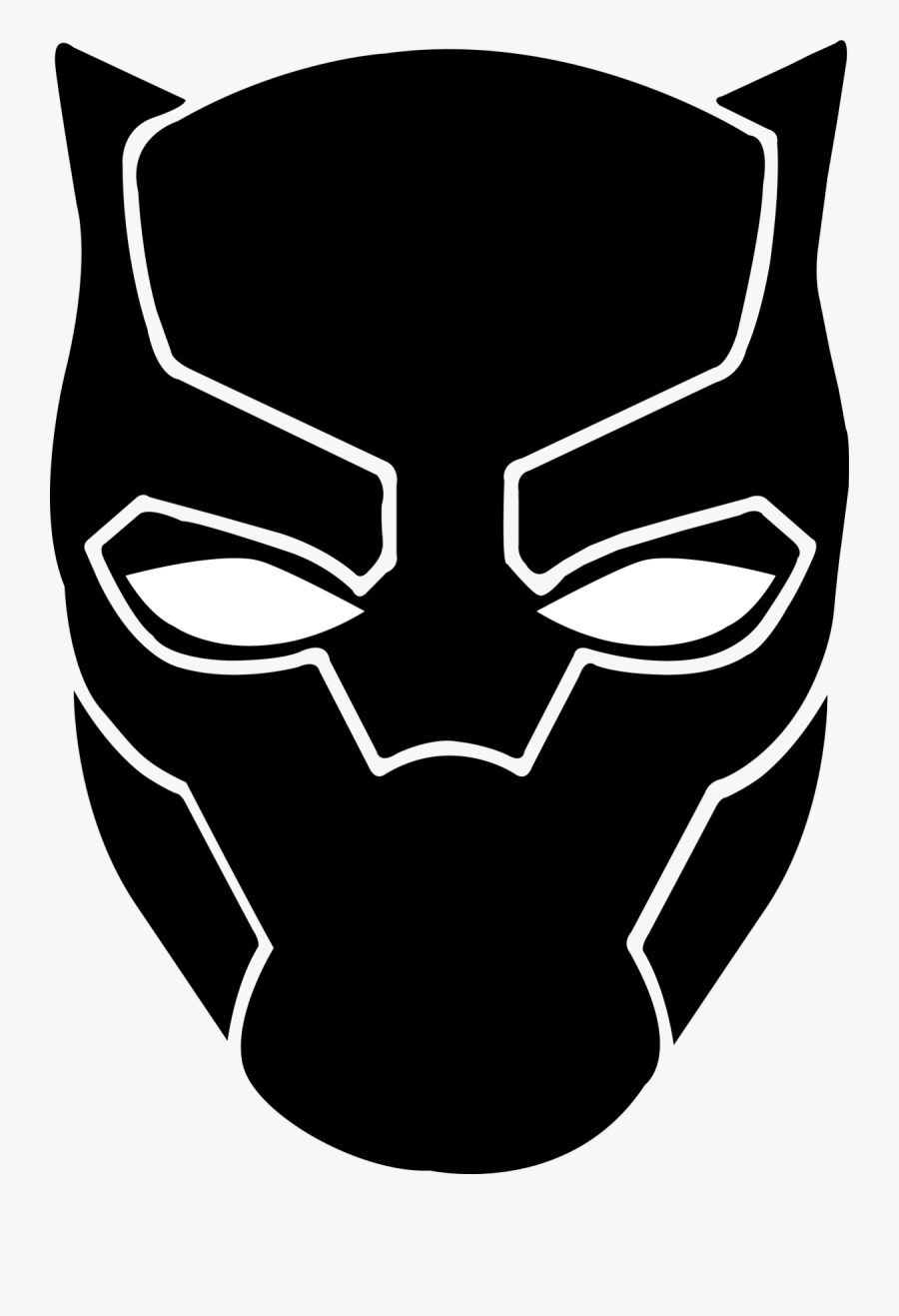 Black Panther Mask Drawing , Free Transparent Clipart ClipartKey