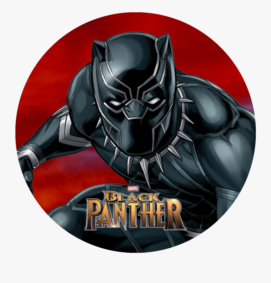 24 Marvel Black Panther Movie Stickers Round Labels - Marvel Black