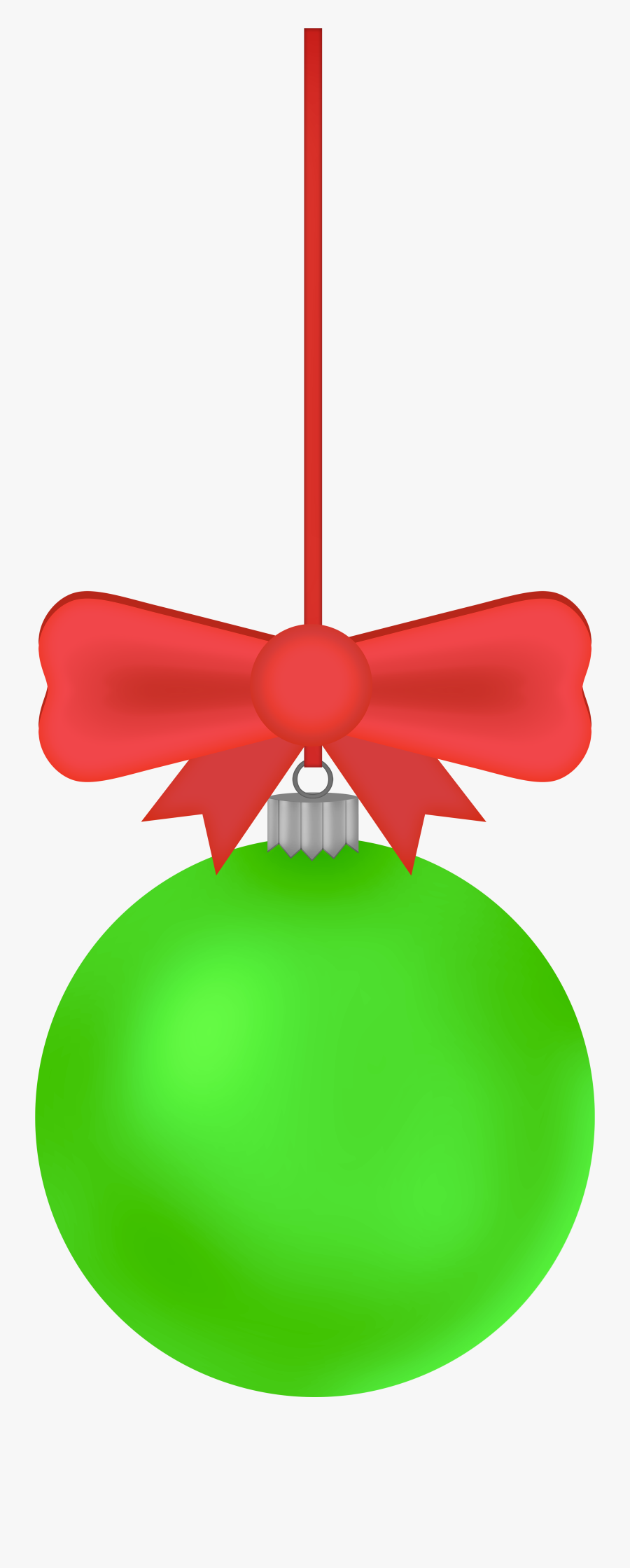 Green Christmas Ball Png Clip Art - Christmas Green, Transparent Clipart