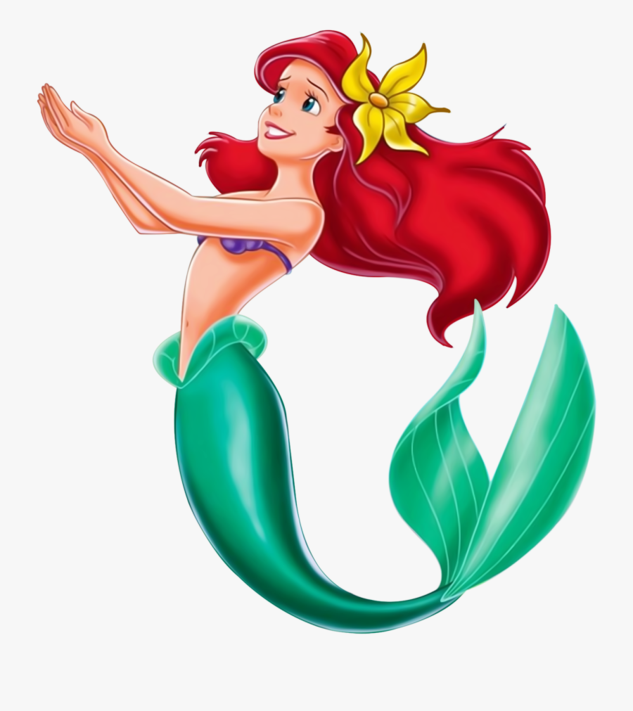 Disney Princess Ariel Mermaid, Transparent Clipart