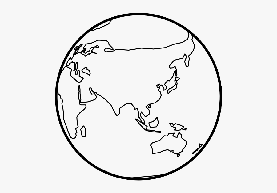 Asia Drawing Earth Transparent Png Clipart Free Download - Planet Earth ...