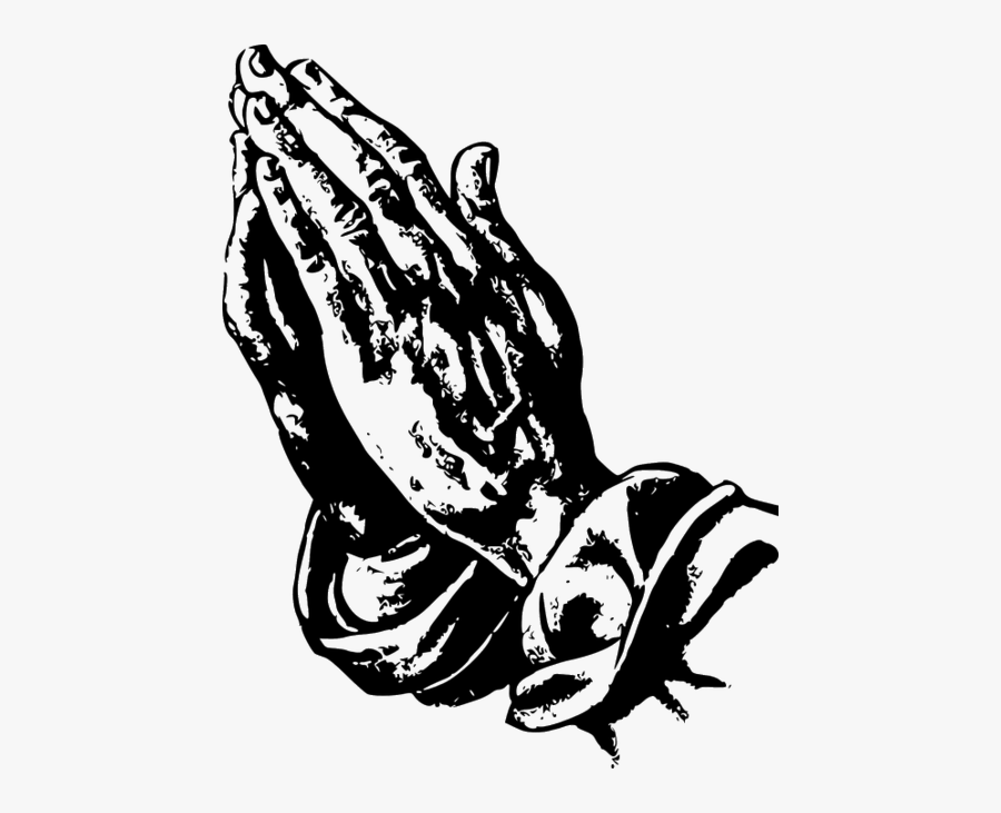 Pray Clipart Fervent - Transparent Background Prayer Hand Png, Transparent Clipart