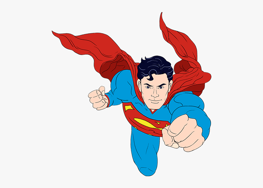 How To Draw Superman Clipart , Png Download - Superman Png, Transparent Clipart