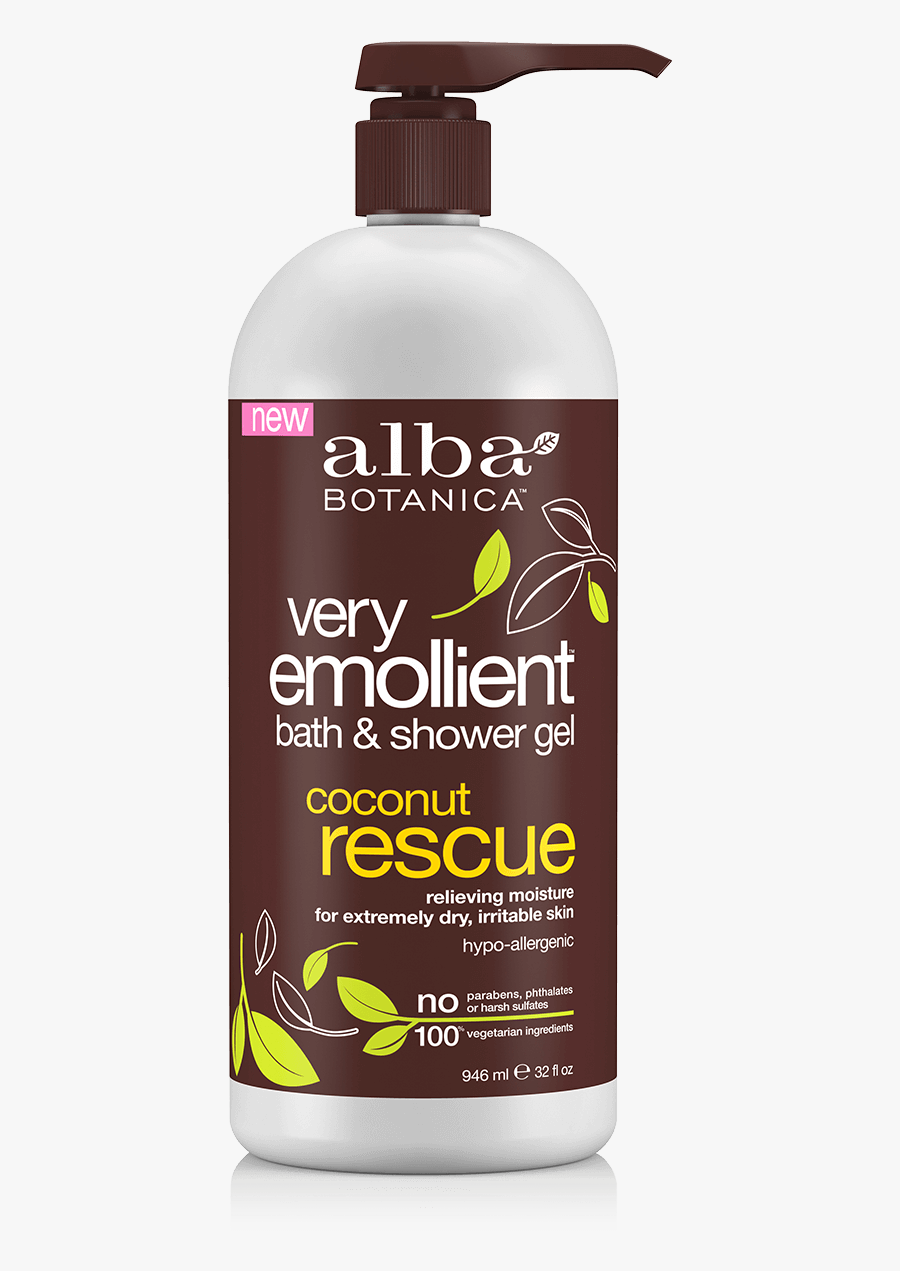 Shampoo Clipart Shiny Hair - Alba Botanica, Transparent Clipart