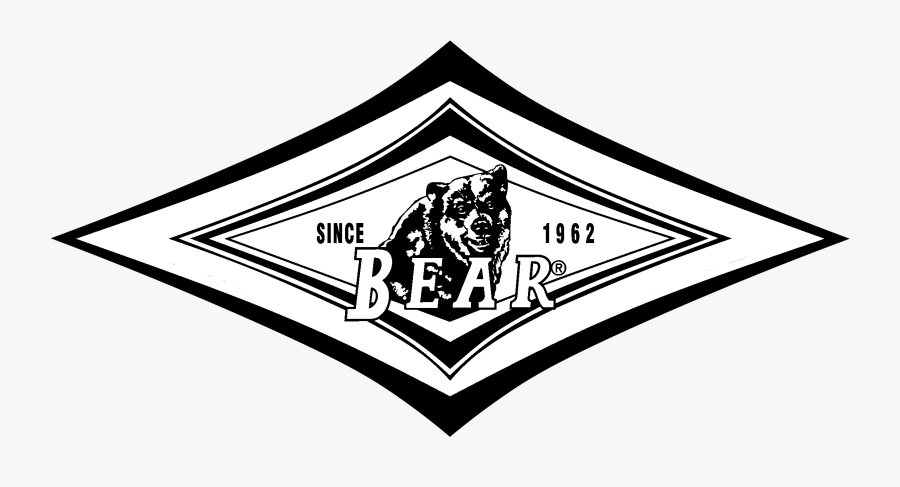 Bear Surf Boards Logo Black And White - Bear Surfboards Logo, Transparent Clipart