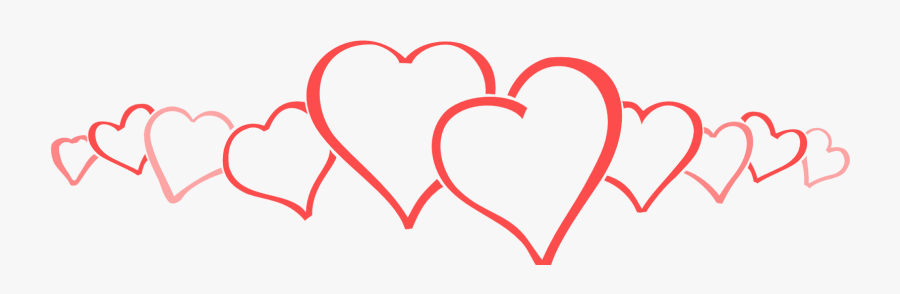 Row Of Hearts Clip Art , Free Transparent Clipart - ClipartKey