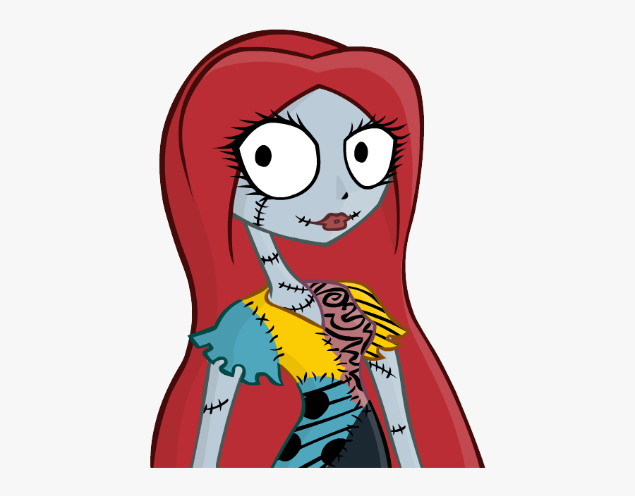 Sally Jack Nightmare Before Christmas Characters, Transparent Clipart