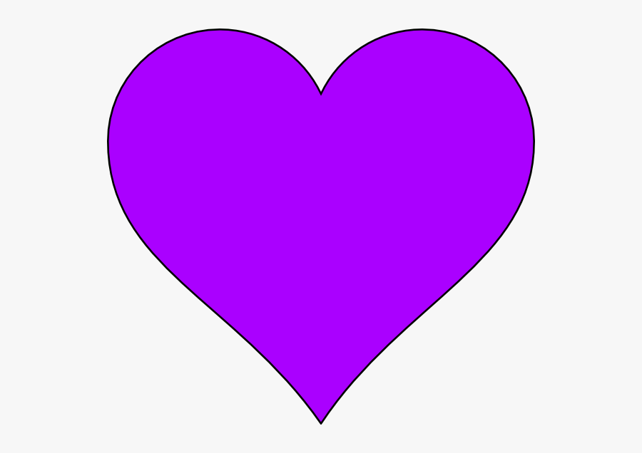 Purple Heart Clipart, Transparent Clipart