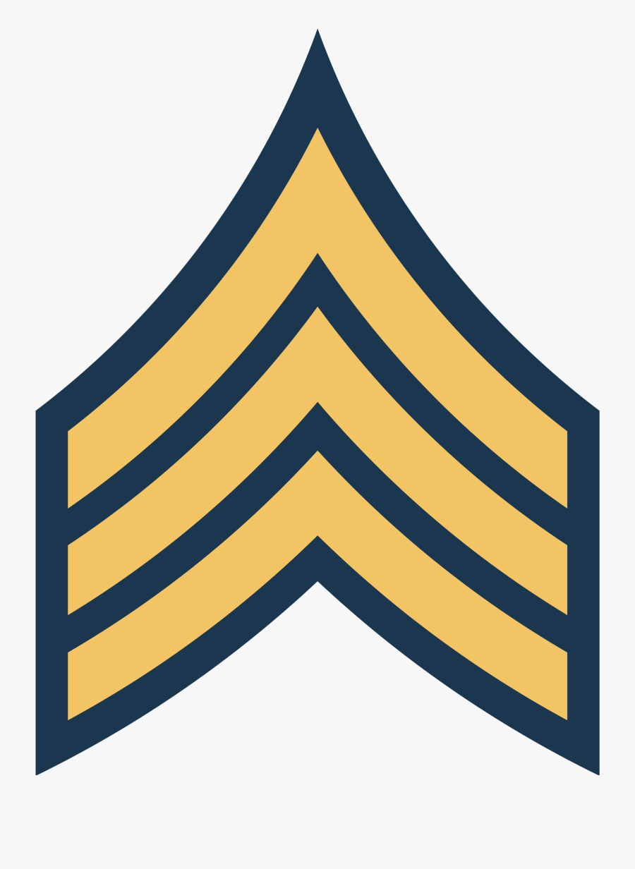 Sergeant Stripes Png - Army Sergeant Insignia , Free Transparent