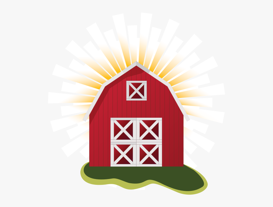 Red Barn - Red Barn Clip Art, Transparent Clipart
