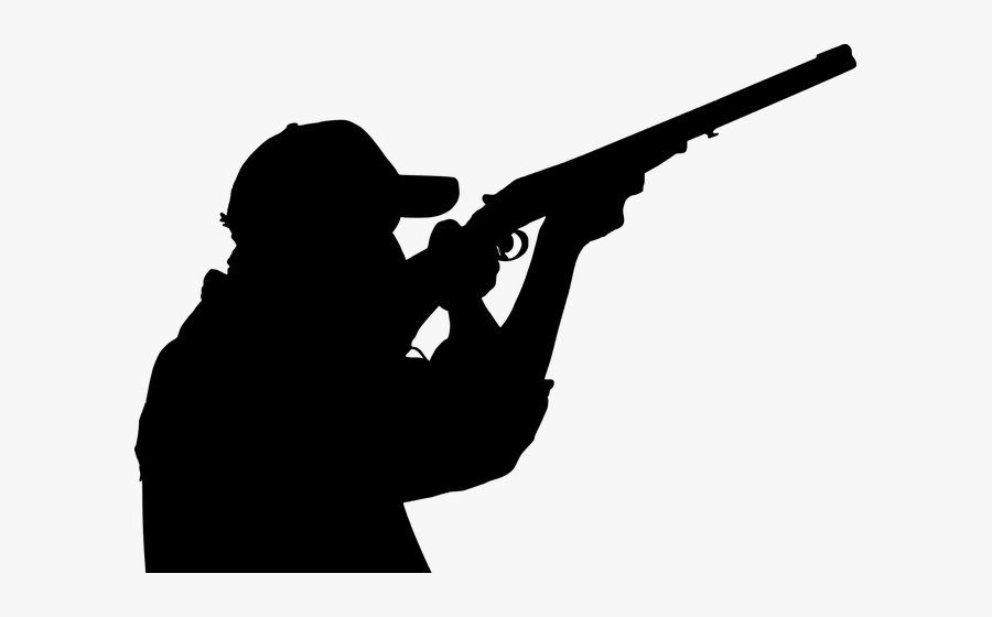 Hunter Shooting Silhouette , Free Transparent Clipart - ClipartKey