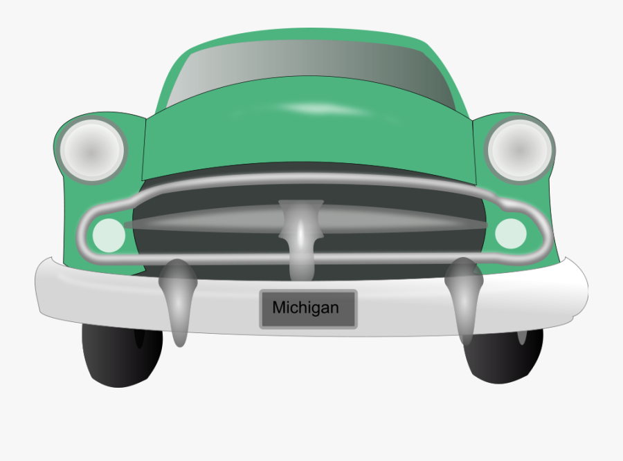 Aqua Blue Vintage Car Svg Clip Arts - Car Illustration Png Front, Transparent Clipart