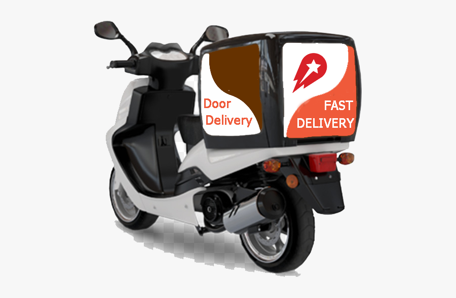 Download Motorcycle Delivery Mockup Free , Free Transparent Clipart ...