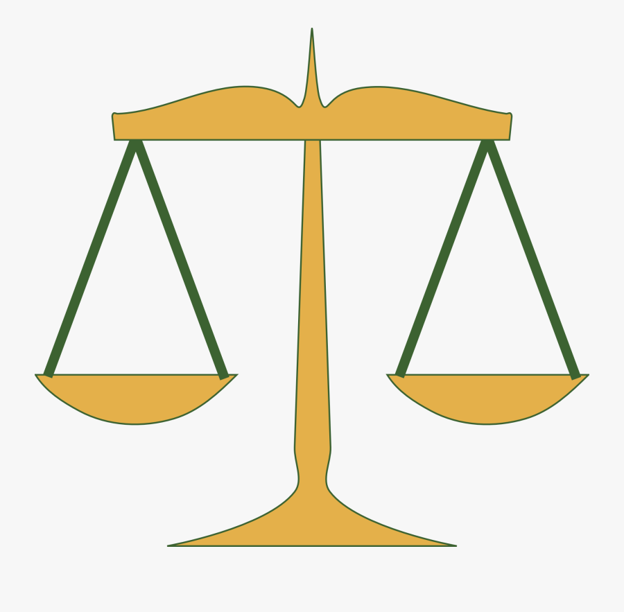 Judge Scale Clip Art, Transparent Clipart