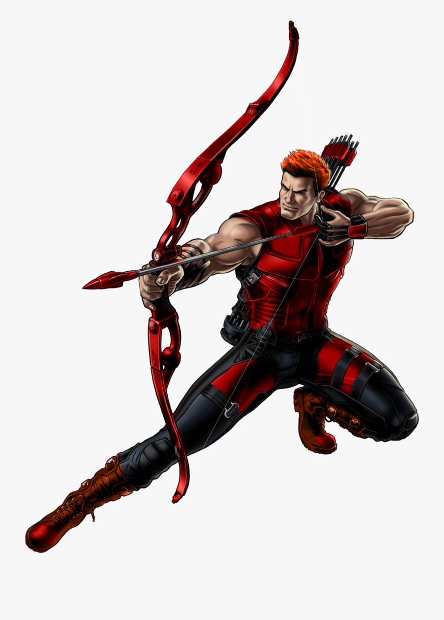 Clint Barton Marvel - Marvel Avengers Alliance Hawkeye Png, Transparent Clipart