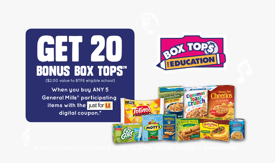 Absco Gmi Bt Offer - Box Tops For Education, Transparent Clipart