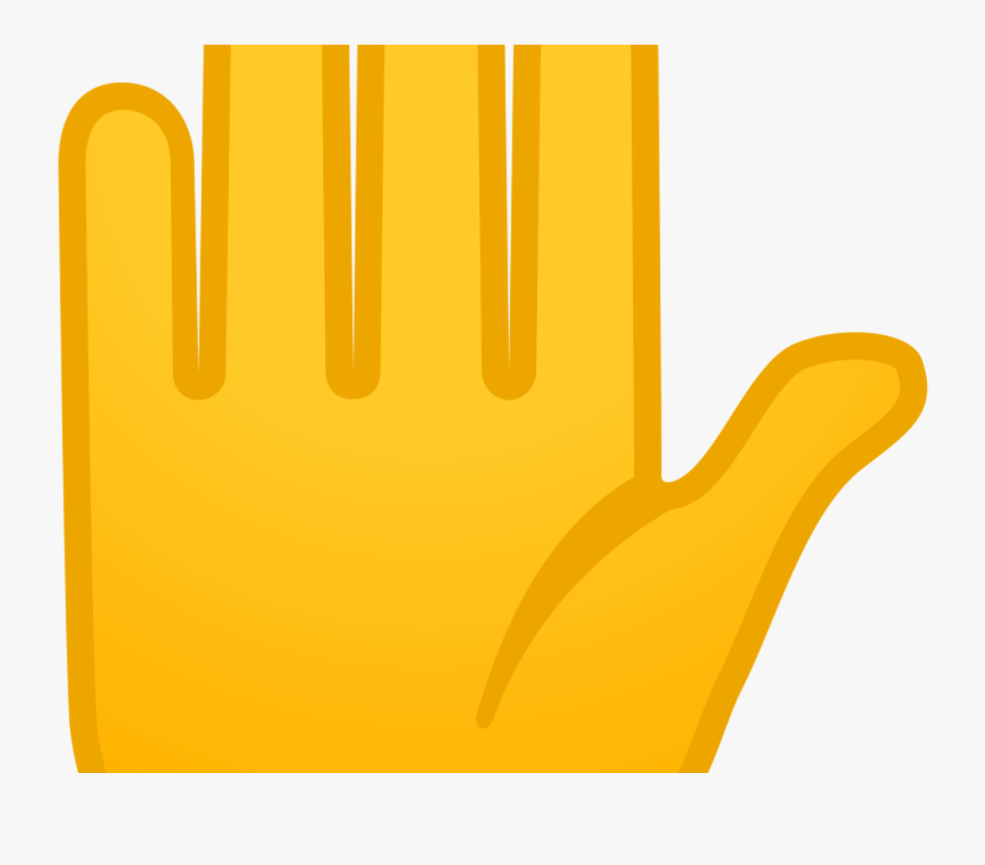Raised Hand Icon Noto Emoji People Bodyparts Iconset, Transparent Clipart