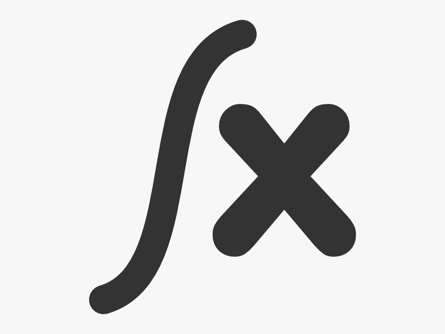 Math Symbol Svg Clip Arts - Function Symbol, Transparent Clipart