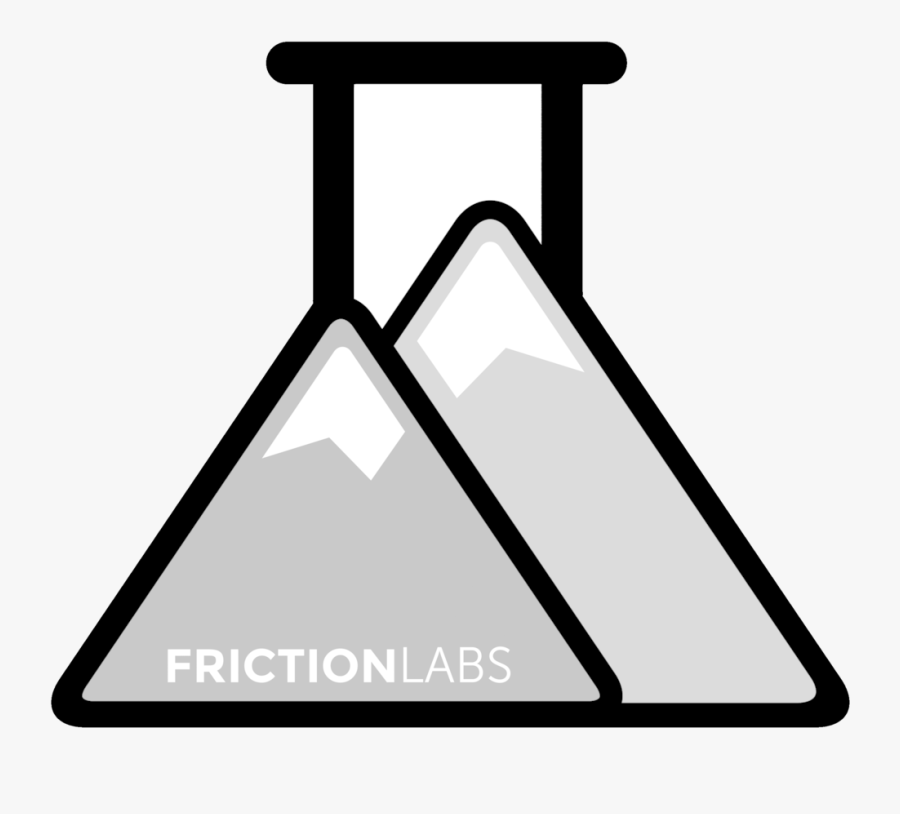 Frictionlabs Sticker Grayscale, Transparent Clipart