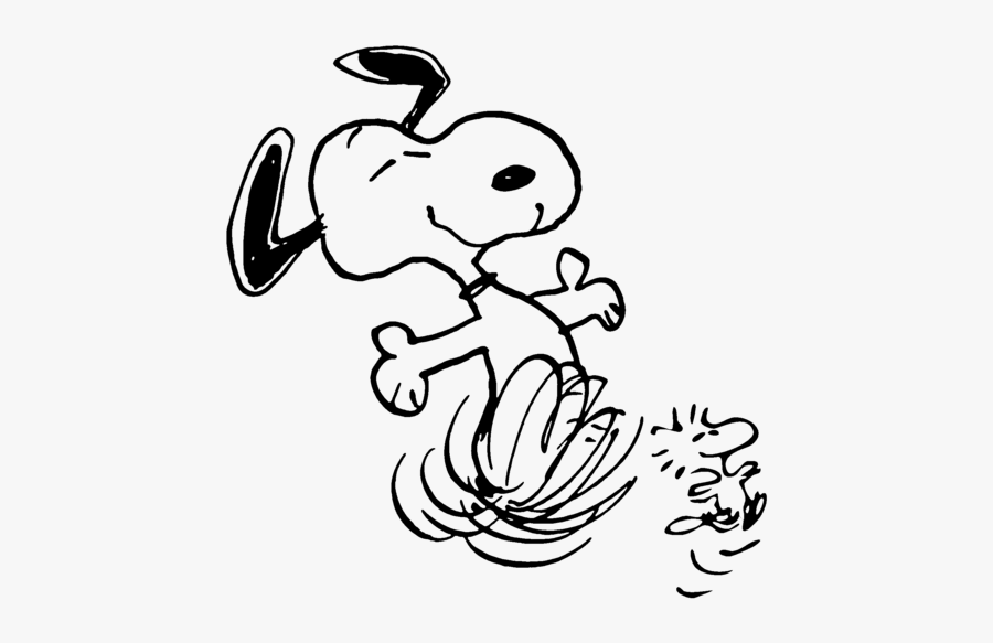 Woodstock And Snoopy Dancing , Free Transparent Clipart - ClipartKey