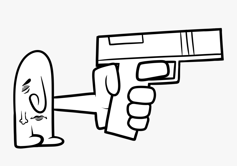 Gun Barrel Clipart , Png Download - Trigger, Transparent Clipart