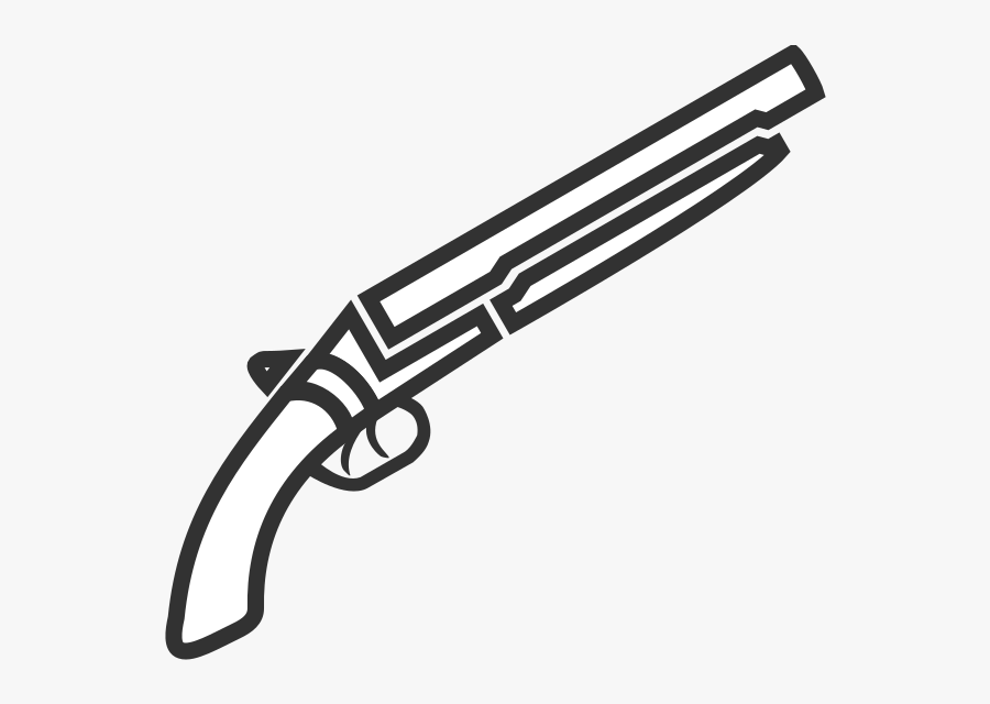 Transparent Shotgun Clipart - Surviv Io Gun, Transparent Clipart