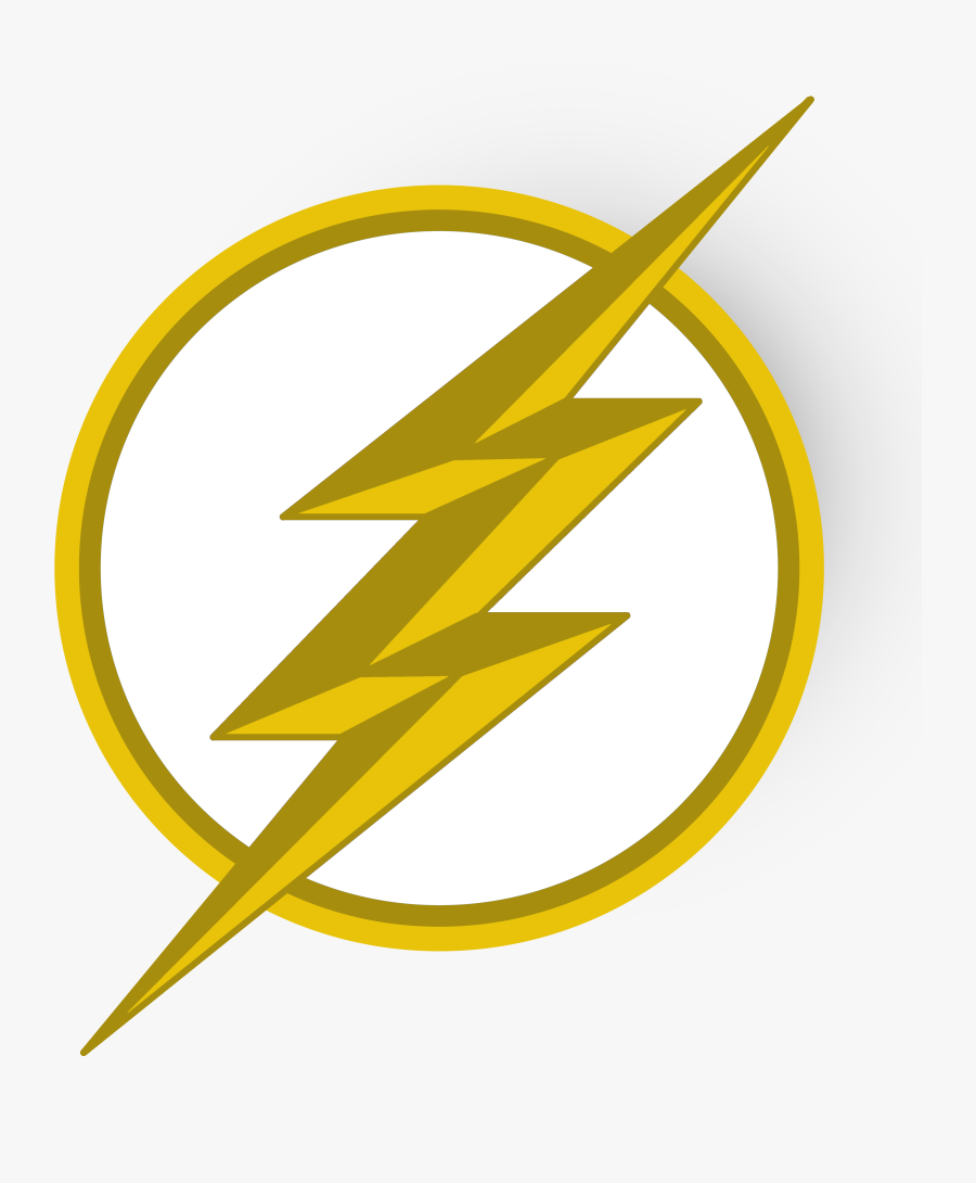 Flash Clipart Emblem - Flash Logo Transparent Background, Transparent Clipart