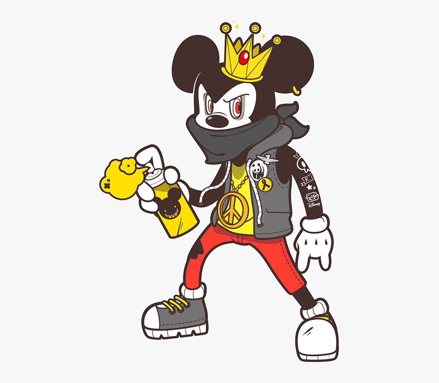 Mice On Behance Awesome - Graffiti Mickey Mouse Drawings, Transparent Clipart