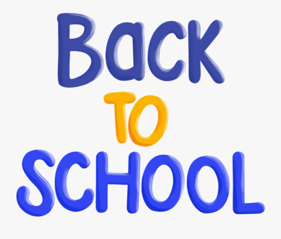 Free Png Download Back To School Text Clipart Png Photo - Electric Blue, Transparent Clipart