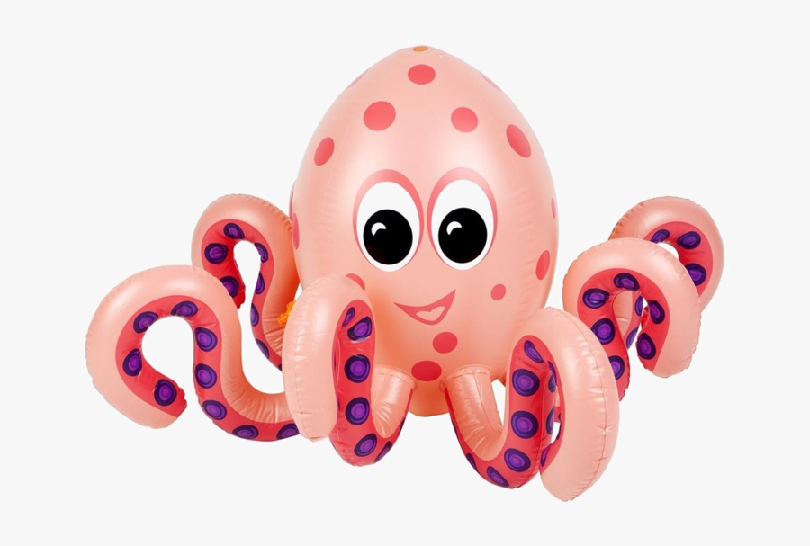 Transparent Octopus Tentacles Clipart - Octopus Inflatable Sprinkler, Transparent Clipart